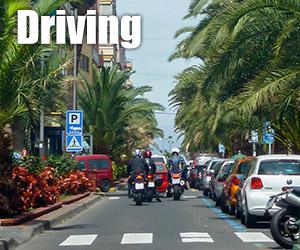 Driving in Gran Canaria